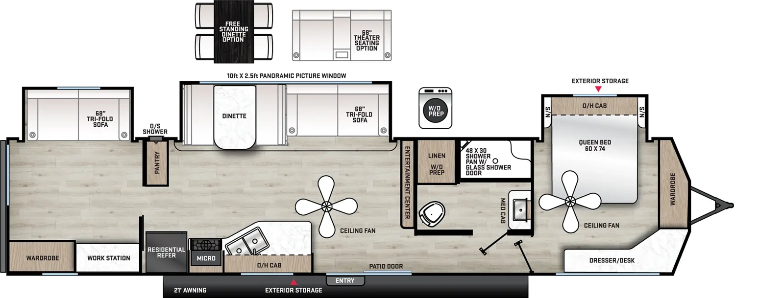 40BHTSDEN Floorplan Image